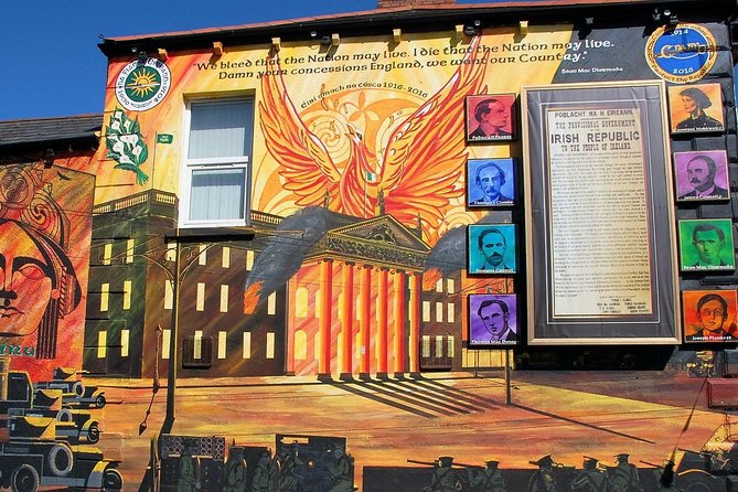 2 Hour Private Belfast Taxi Cab Tour of Troubles & Peace walls - Falls Road and Bobby Sands