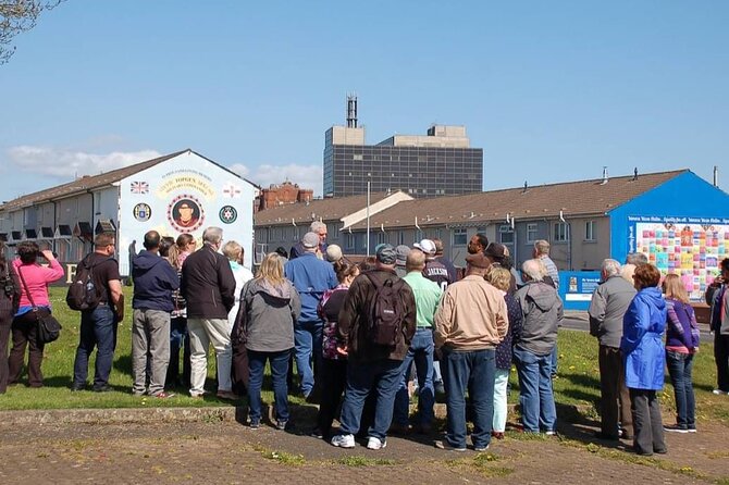 2 Hours Republican & Loyalist Mural Black Taxi Tour from Belfast - Clonard Monastery and the quiet side of peace talks