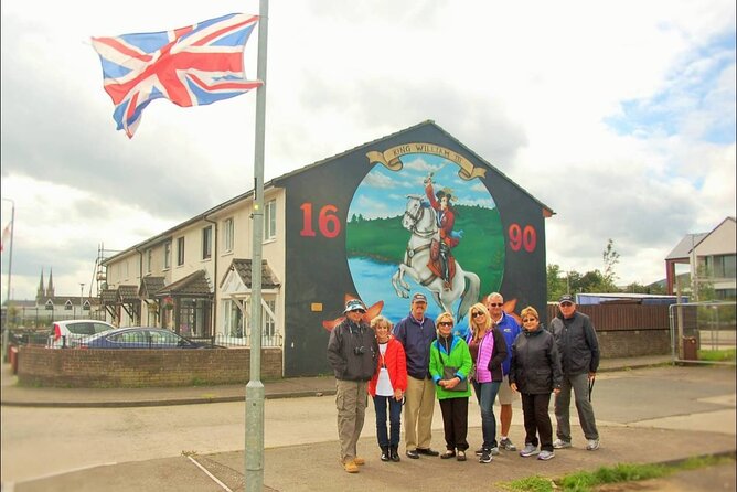 2 Hours Republican & Loyalist Mural Black Taxi Tour from Belfast - International Mural Wall on Divis Street