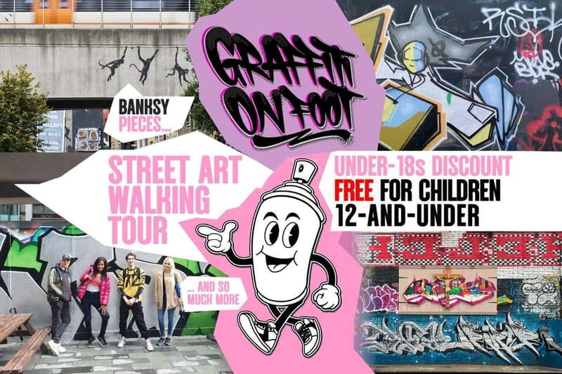 ADVANCED GRAFFITI STREET ART TOUR / SHOREDITCH / EAST LONDON - Starting with the roots of graffiti in Britain