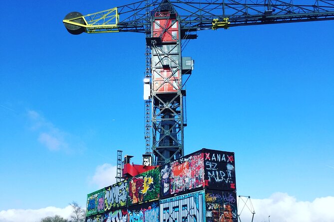 Amsterdam's Hidden Gems and Street Art Bike Tour - Westergas and the old gas factory