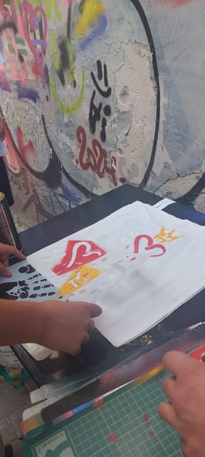 Athens: Graffiti Workshop and Tote Bag Painting Experience - From the streets to the Gazi art space
