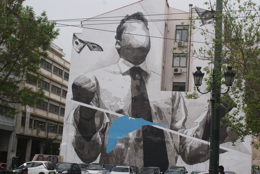 Athens: Greek Life and Street Art Electric Bicycle Tour - Street art that rewards a closer look