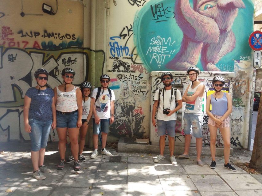 Athens: Greek Life and Street Art Electric Bicycle Tour - Riding through markets and neighborhood streets