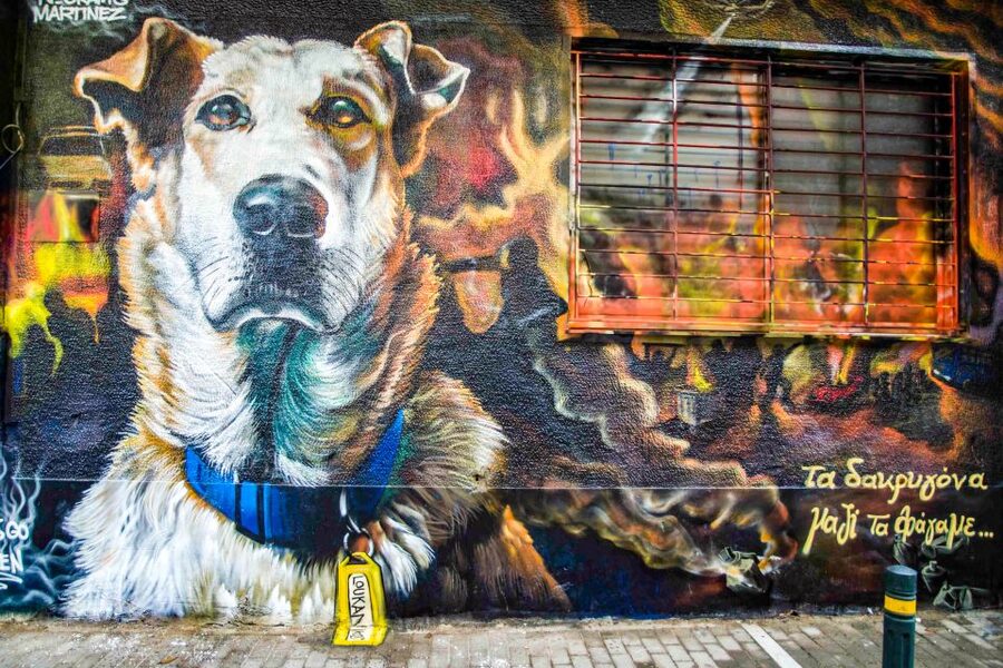 Athens: Guided Street Art Walking Tour - Gazi: industrial character and a different side of town