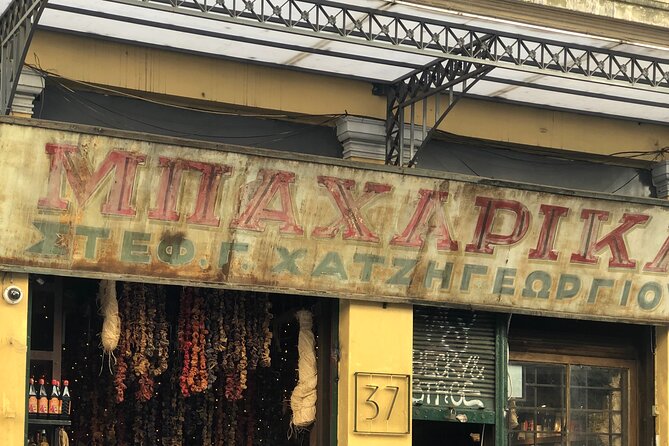 Athens Street Art Bike Tour - The Meet Market and the tastes of daily life