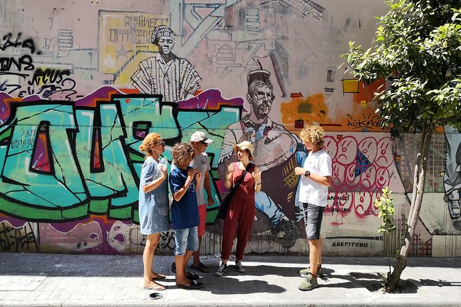 Athens Urban Street Art Tour - Omonoia and the city’s older painted stories