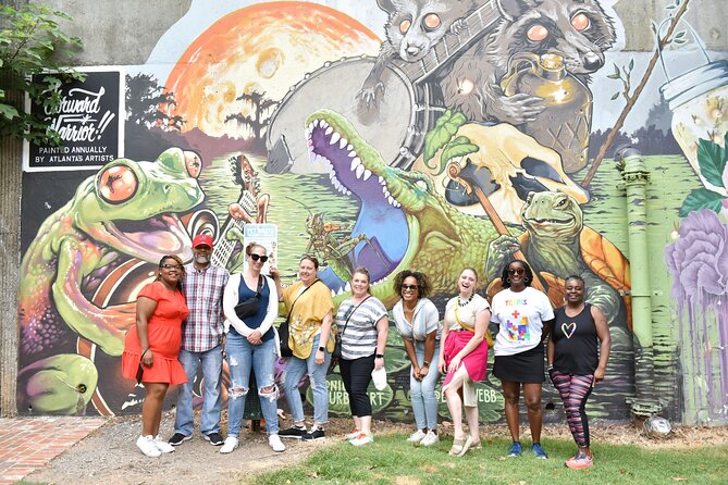 Atlanta Street Art and BeltLine Tour with Happy Hour and Activity - Wylie Street and the Forward, Warrior!! murals