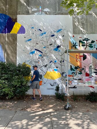 Atlanta Street Art and BeltLine Tour with Happy Hour and Activity - Reading the walls inside Krog Street Tunnel