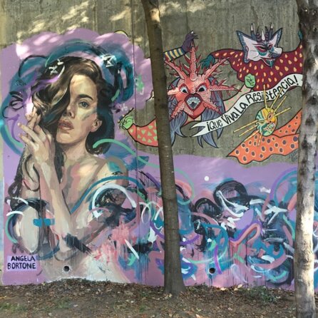 Atlanta Street Art and BeltLine Tour with Happy Hour and Activity - The changing walls at Stacks Squares