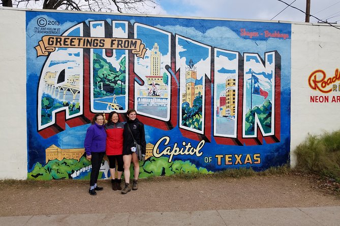 Austin Mural Selfie Tour by Pedicab - Price, group size, and what you receive