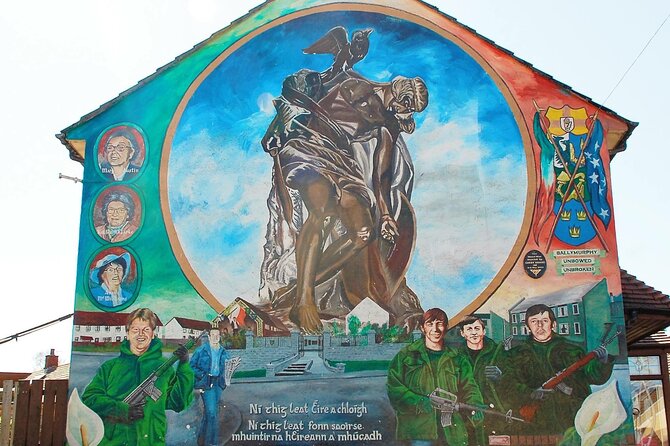 Award Winning Private 2 Hour Belfast Political Black Taxi Tour - Clonard Monastery and quiet political work