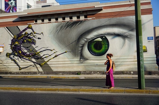 Awesome Street Art Tour in Athens with a Local Expert Small-Group - Gazi starts the walk with a creative edge