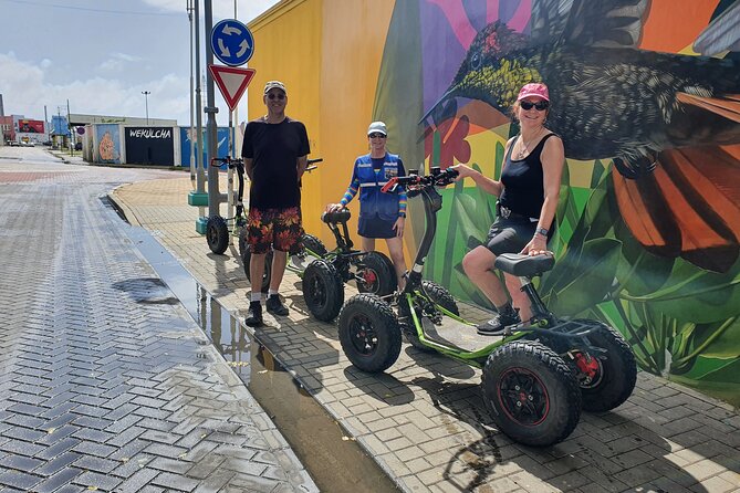 Baby Beach and San Nicolas Art Murals Private EZ Raider Adventure - Why the EZ Raider is a good fit for Aruba