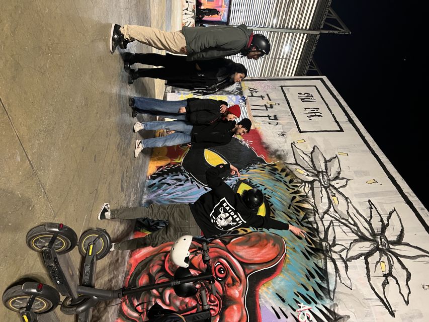 Barcelona: Graffiti E-Scooter Tour - Starting at Robot City office