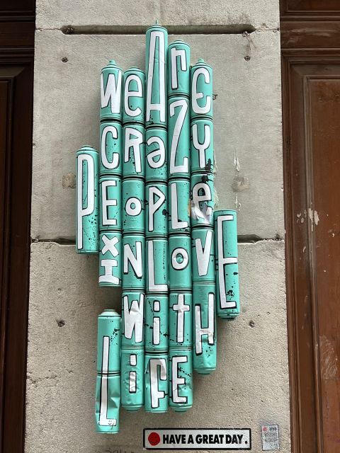Barcelona: Street Art & Visit to Galleries Tour - Plaça de Castella and the meaning behind the walls