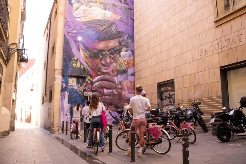 Barcelona | StreetArt Bike Tour Moco Museum - Raval walls, feminist messages, and Ágora Benítez