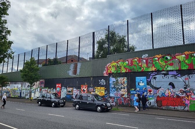Belfast history of terror & mural 1 hr express private taxi tour - The Italian-built church and peace-talk connection