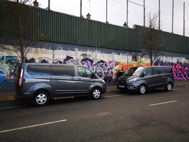 Belfast: Political Mural Taxi Tour - Divis Tower: a strong first stop