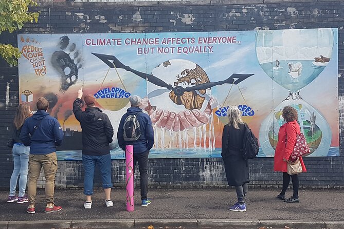 Belfast Troubles Murals Street Art and Peace Wall Walking Tour - Pace, group size, and the practical walking experience