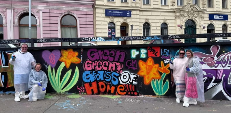 Berlin Graffiti Workshop For Groups & Team-Buildings - Who will enjoy this most