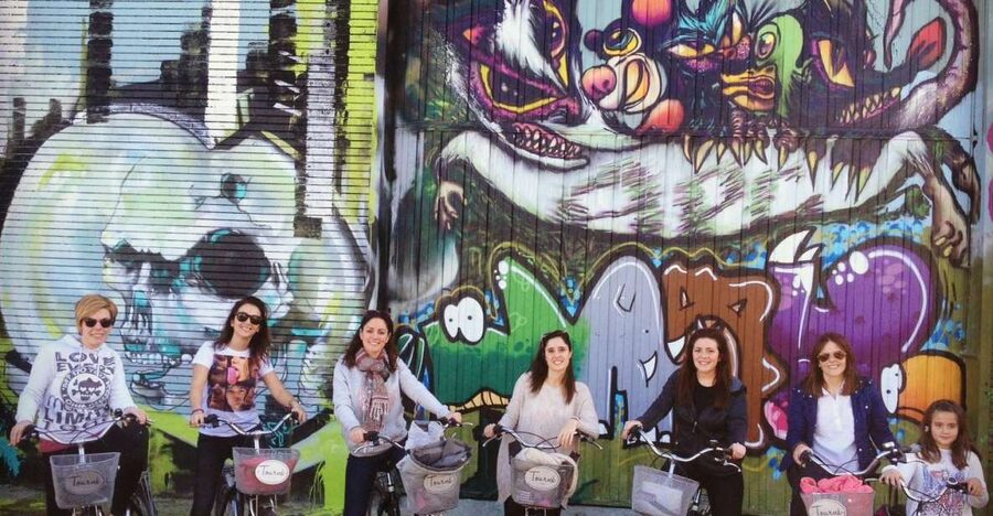 Bilbao: Street Art Small Group E-Bike Tour - Bótica Vieja and public art beyond the walls
