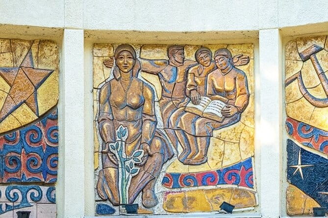Bishkek Street Murals , Mosaics Arts and Kyrgyz Nomadic History - Why Bishkek’s murals are worth your walking time