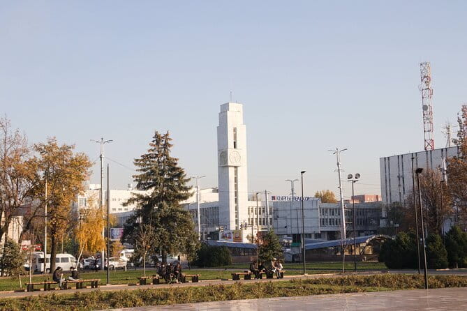 Bishkek Street Murals , Mosaics Arts and Kyrgyz Nomadic History - The Red Apple mural and Chinghiz Aitmatov