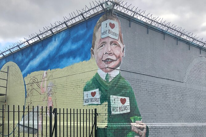 Black Taxi Tour of Belfast – Politics, Murals peace walls Tour - Starting on the Falls Road