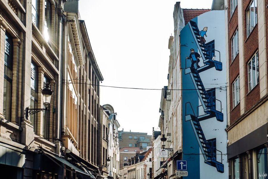 Brussels Comics & Street Art: Private Walking Tour - Starting at Zuidstation and finding the city’s comic side