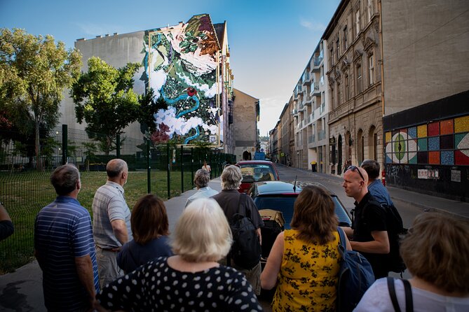 Budapest Urban Art - Private Street Art Tour with a Drink in a Ruin Bar - Street food stops, with the bill left to you