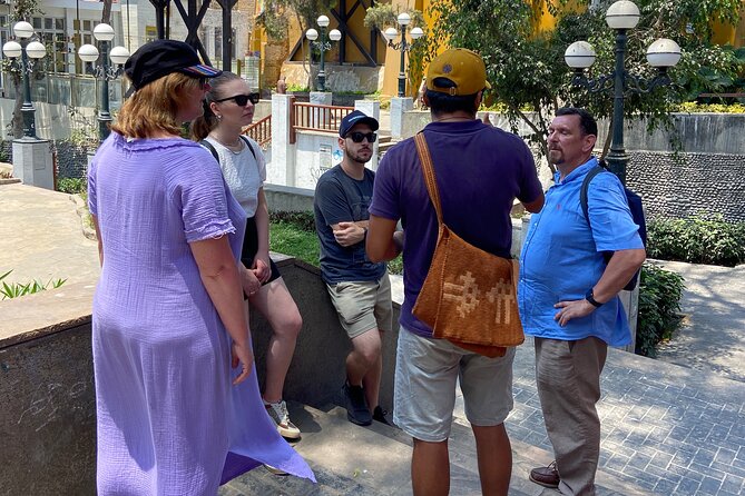 Colorful Barranco Tour and Street Art - Walking downhill along Bajada de Baños