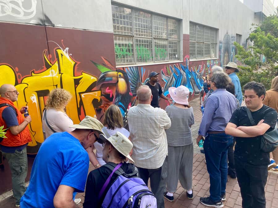 Colours of Johannesburg: A Graffiti & Street Art Tour - Braamfontein: where the art becomes part of the neighborhood