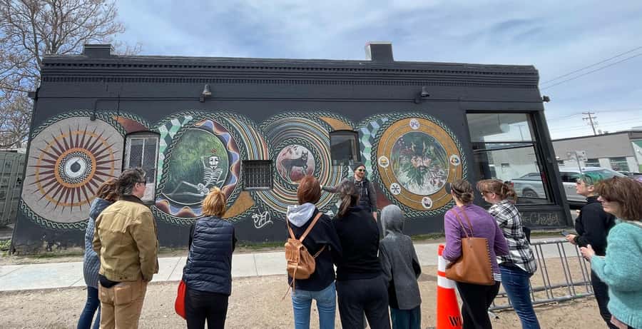 Denver: RiNo Art District Graffiti and Street Art Tour - Walking through the RiNo Art District