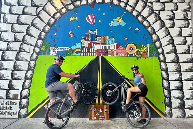 E-bike Mural Tour of Nashville - Why an e-bike works well for Nashville street art