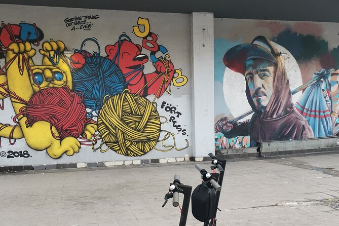 E-Scooter Street Art Tour - Savamala: Graffiti Among Old Buildings