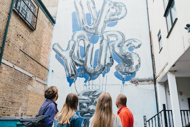 East End London Instagrammable Street Art and Graffiti Tour - From collaborative walls to bright modern portraits