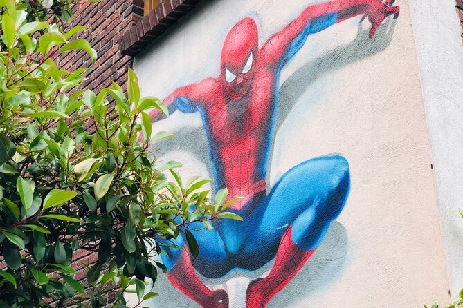 Eindhoven: Self guided Individual Street Art Tour - A short break before more tunnels