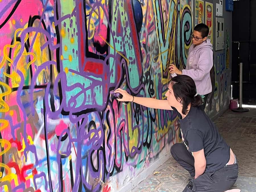 Fun Graffiti Workshop: The Art of Aerosol and Color - What you actually make