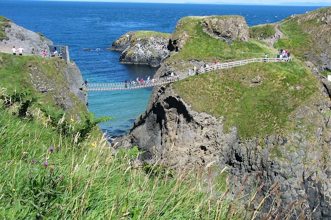 Giant's Causeway and Belfast City Murals Tour inc Game of Thrones Dark Hedges - Carrick-a-Rede is mainly a viewing stop