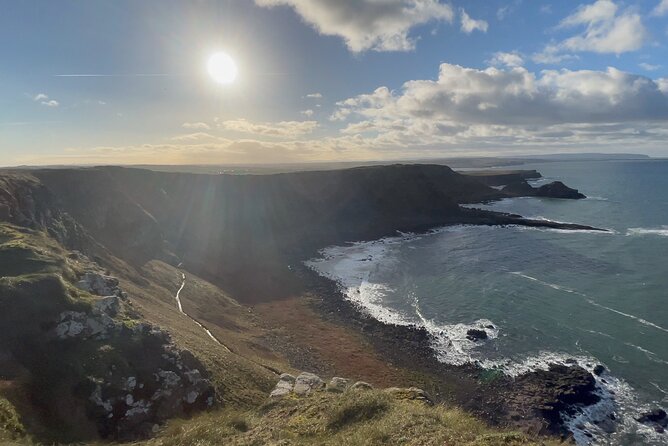 Giants Causeway Tour from Belfast + FREE Belfast Mural Tour - Magheracross viewpoint and the Whiterocks coast