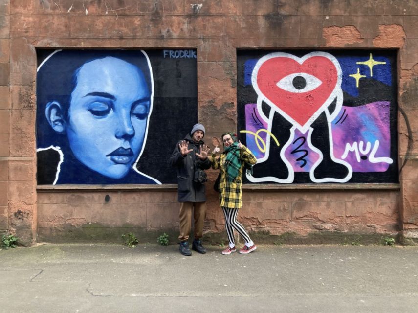 Glasgow: Private Street Art Walking Tour - From Bubbles to Rogue One’s unusual taxi