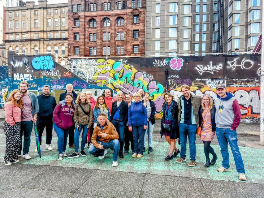 Glasgow: Street Art Guided Walking Tour - The Lighthouse and the first change of pace