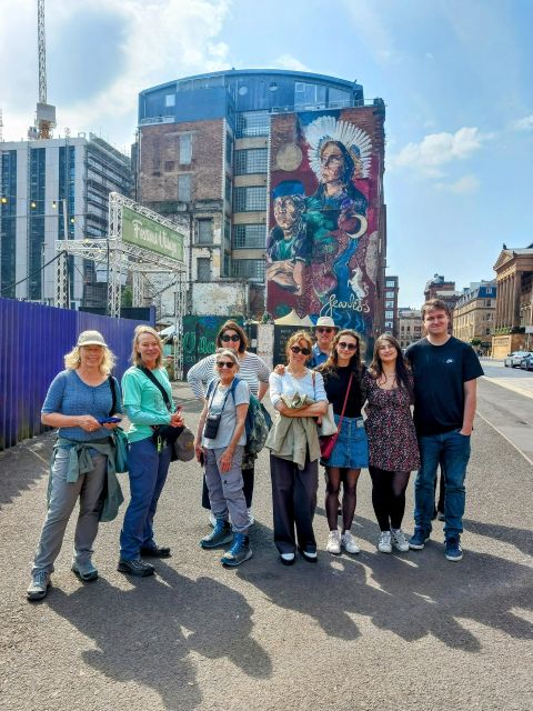 Glasgow: Street Art Guided Walking Tour - Wind Power and Bubbles on the mural trail