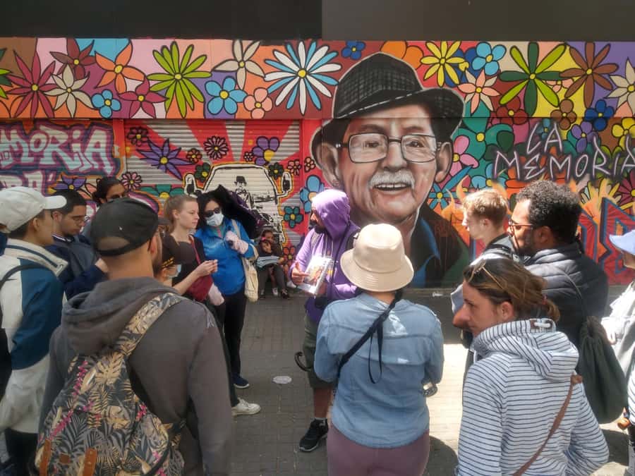 Graffiti Tour: a fascinating walk through a street art City - Reading Bogotá through walls and posters