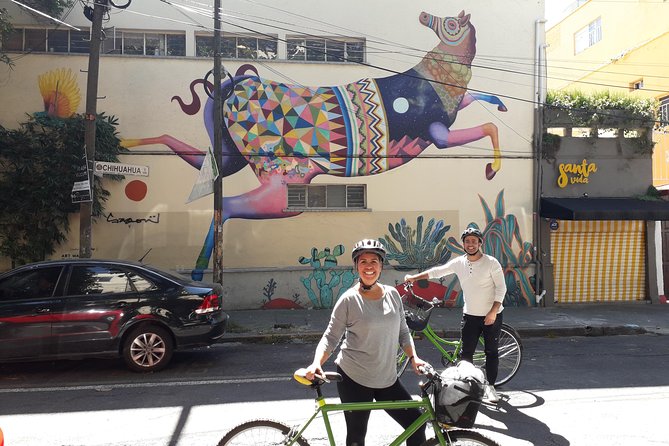 Graffiti & Urban Art Biketour w/ taco stop - Condesa: polished streets, public art, and tacos