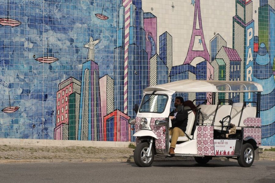 Lisbon: 3-Hour Street Art Tuk Tuk Tour - LX Factory and Lisbon’s newer creative side