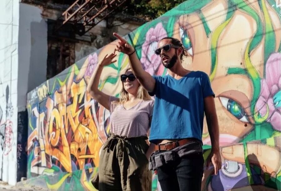 Lisbon: Kickstart Street Art Walking Tour - From Vhils to Obey Giant