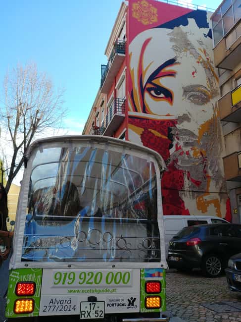 Lisbon Street Art by Tuk Tuk : Graffiti & Murals Discovery - Graça gives the tour its best sense of place
