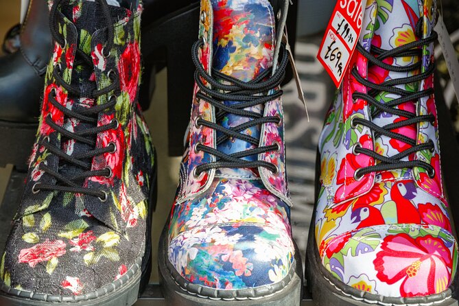 London Unexpected Private Tour - Markets, Street Art & Camden Town - Whitby Street and Jimmy C.’s portraits